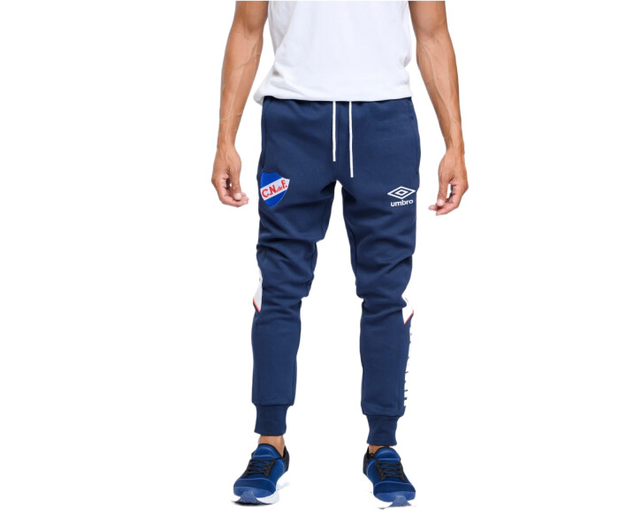 Pantalon Nacional Retro Azul Oscuro/Blanco/Rojo