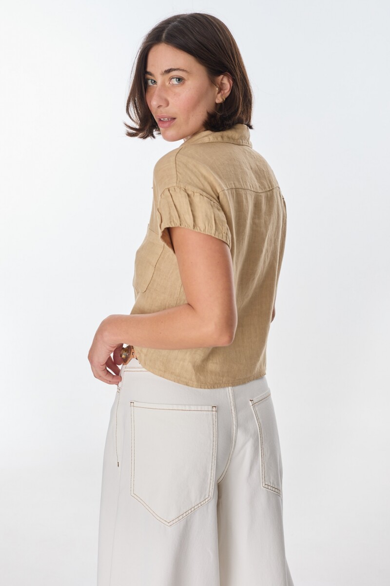 Camisa Azahar Beige