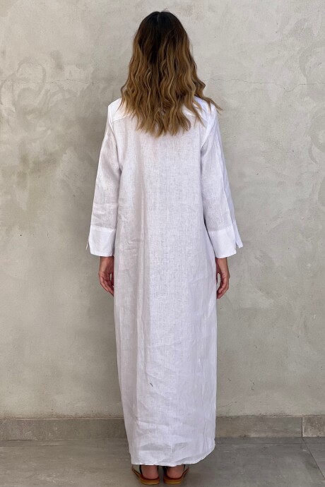 VESTIDO LOTUS Blanco