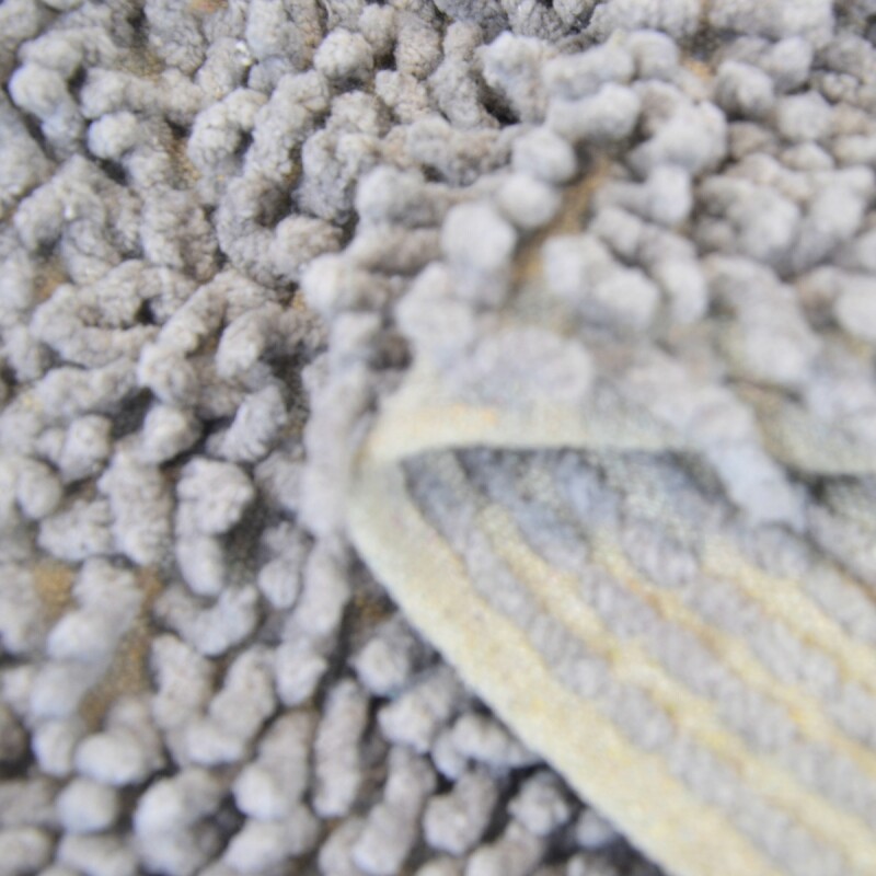 Alfombra 40x60cm Shaggy GRIS