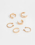 Bijou Cuff De metal Set De Earcuff - Dorado
