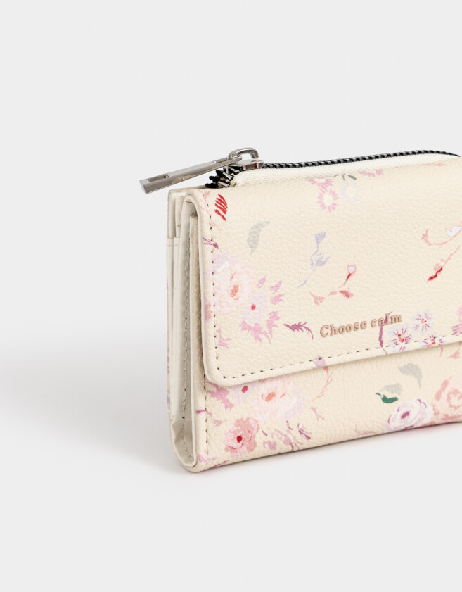 Billetera Billetera Chica Estampada - Estampado Flores