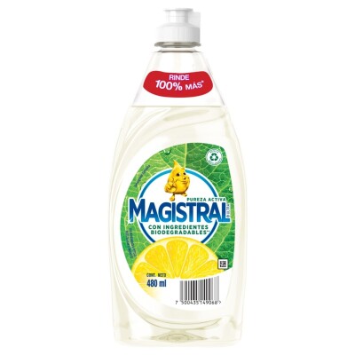 Detergente Líquido Magistral Pureza Activa 480 ML