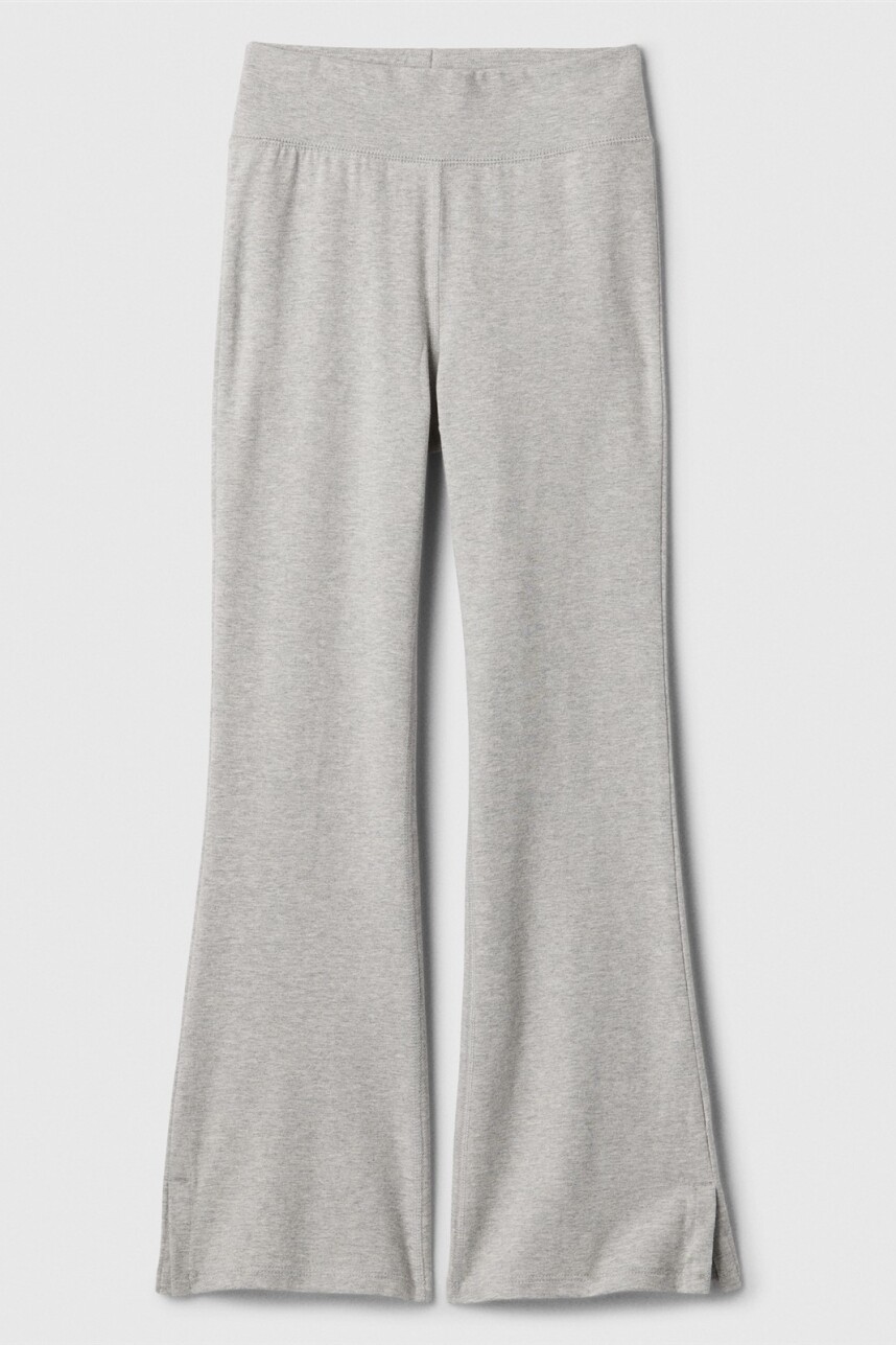 Calza Flare Estampada Niña Light Heather Grey B08