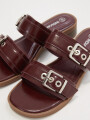 Sandalia Katherin Bordeaux