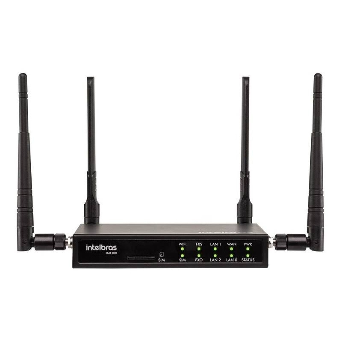 Telefonia Central IP IAD 100 Router 4G 32 Int SIP INTELBRAS - Telefonia Central Ip Iad 100 Router 4g 32 Int Sip Intelbras 