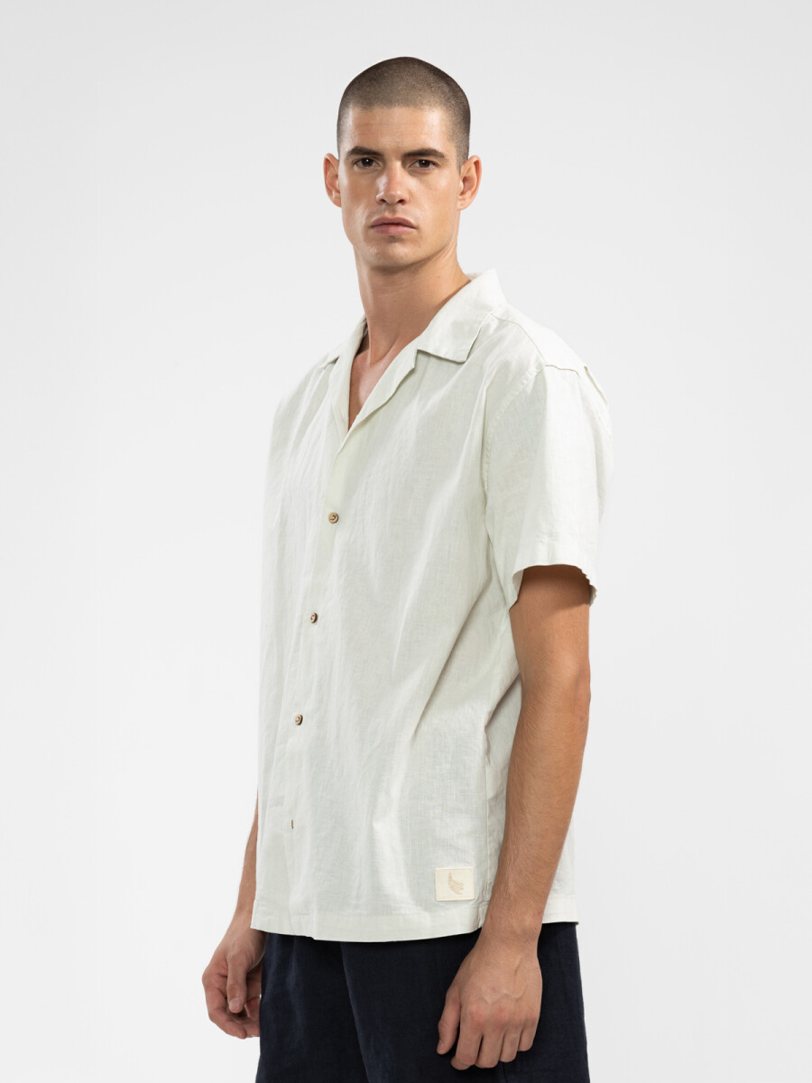 CAMP-COLLAR BOXY SHIRT 