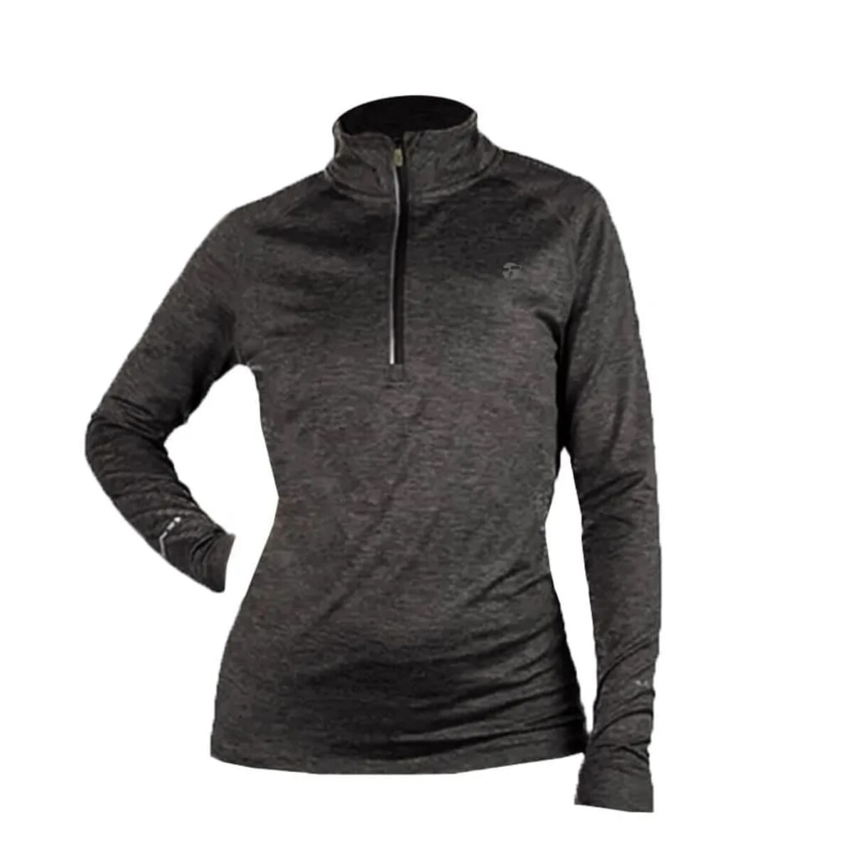 Buzo de Mujer Topper Running Layer - Negro Melange 