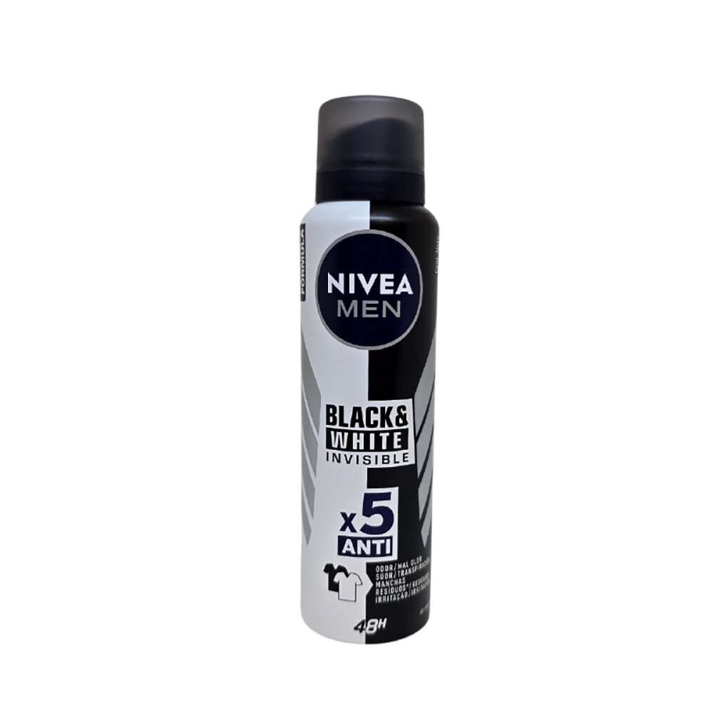 NIVEA DEO SPRAY FORMEN INVIS B&W POWER F única