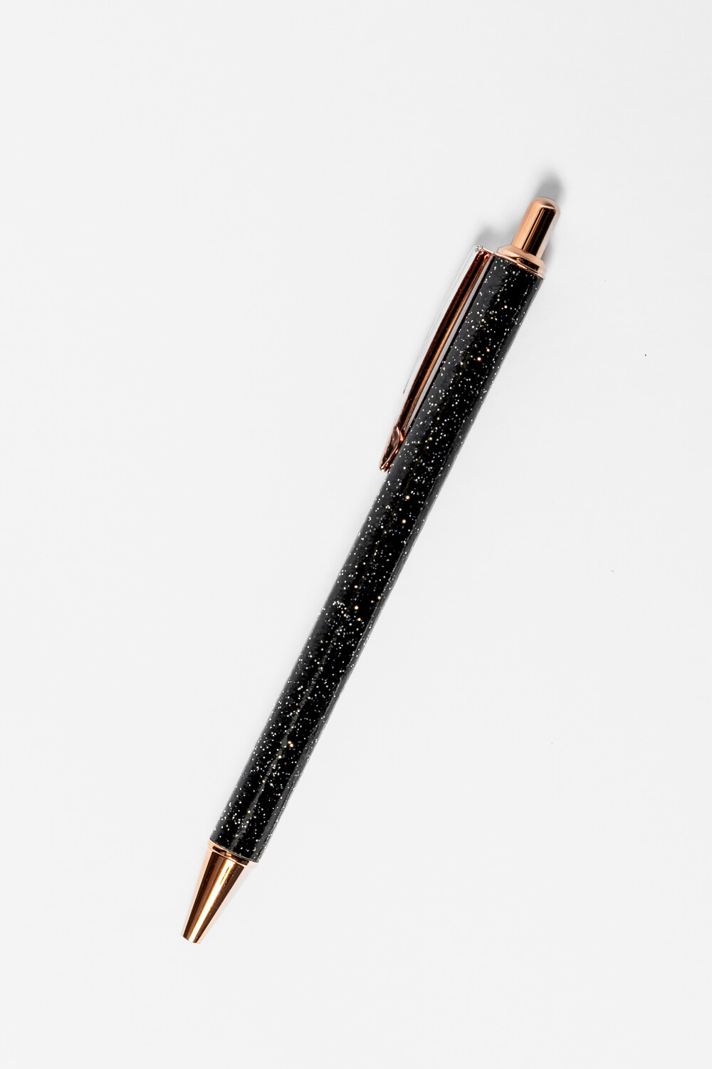 Lapicera Glitter Negro