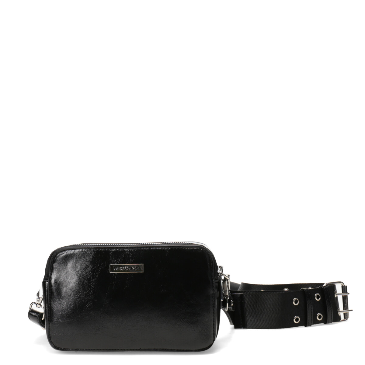 Cartera CUDAL con cinta de ojalillos MissCarol - Black 