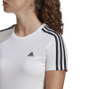 Remera - Adidas - WHITE/BLACK de dama - GL0783 Blanco-negro