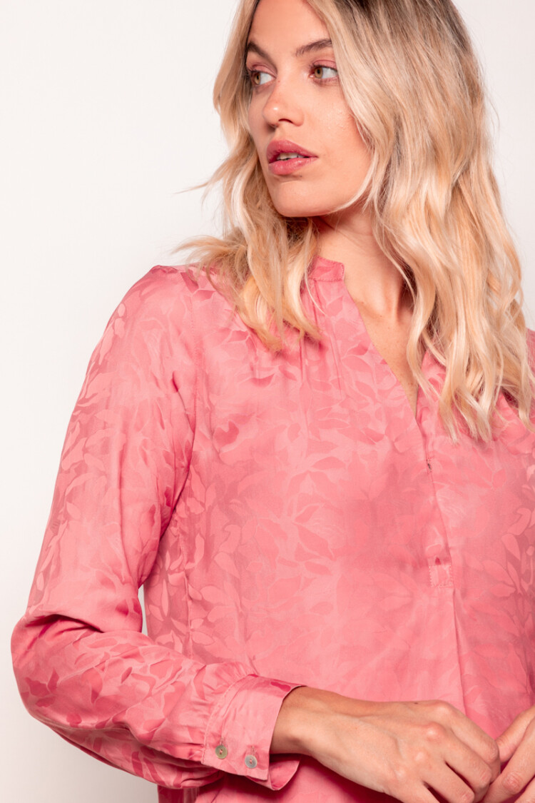 BLUSA NINA Rosa Hibisco