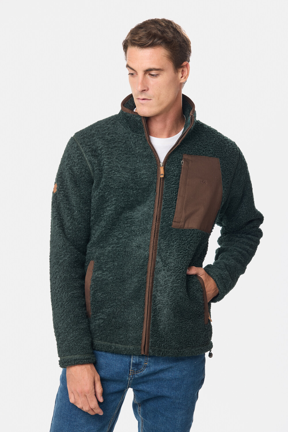 CAMPERA CORDERITO Verde