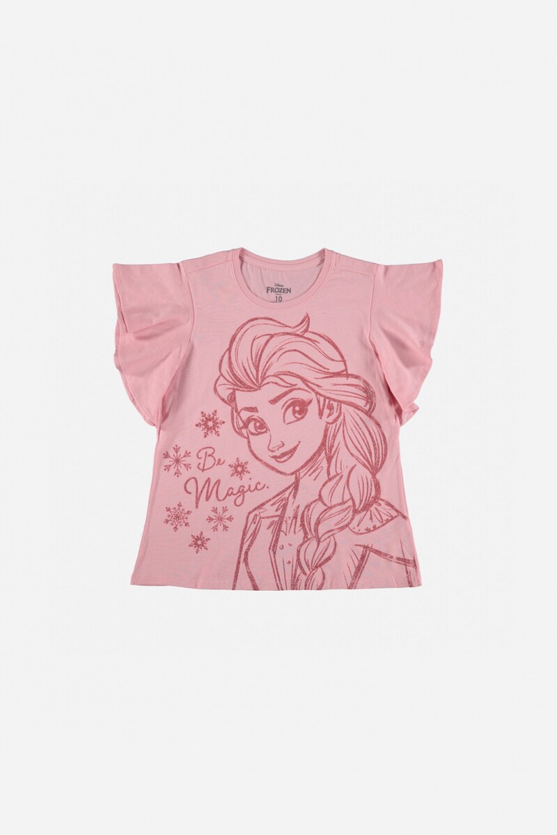 Camiseta niña Frozen ROSA