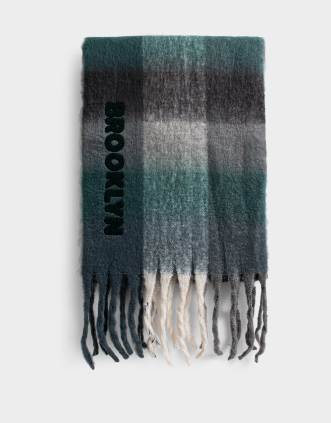 Bufandas Estampados Bufanda Tejida Escocesa - Estampado Escoces