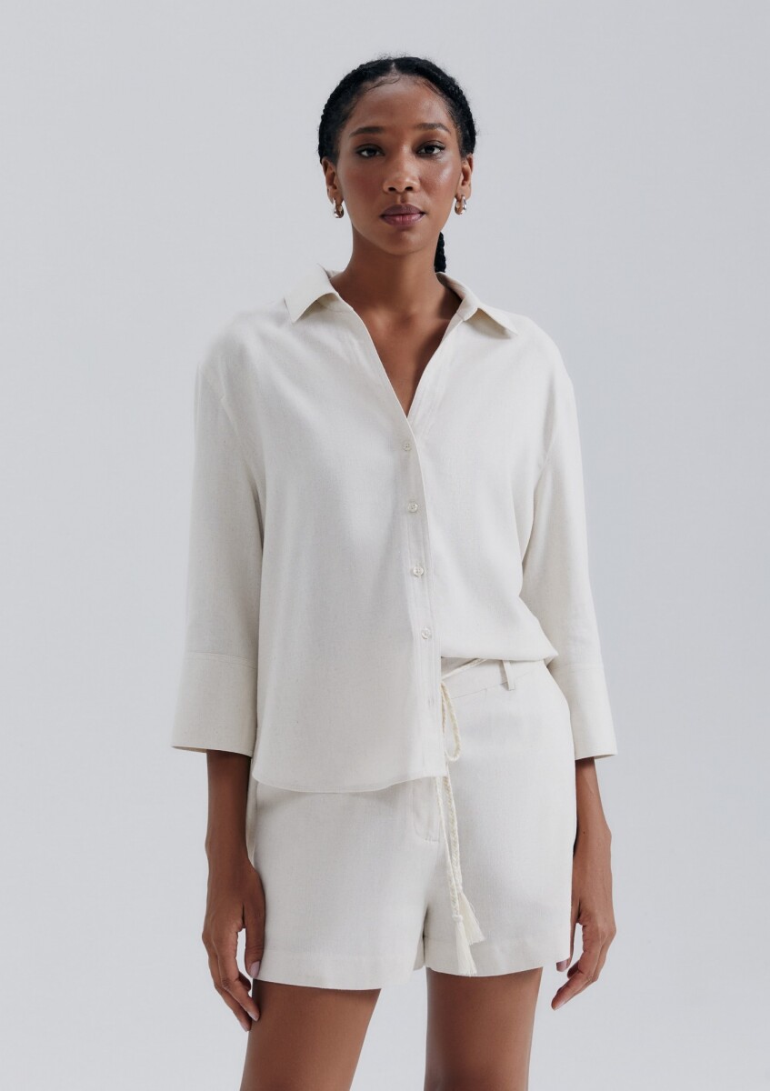 CAMISA FEM - BRANCO 