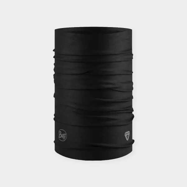 Bufanda Buff Thermonet Solid Solid Bark Black Negro