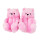 Pantuflas Peluche Osos Novedad 28 Al 40 Niño Adulto Rosado