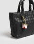 City Cartera City Trenzada - Negro