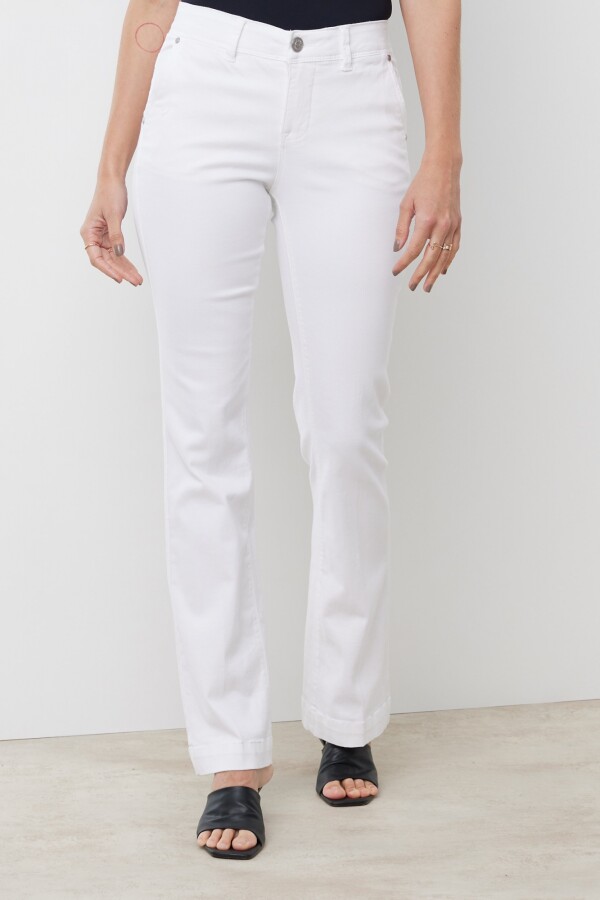 Jean Semi Oxford BLANCO
