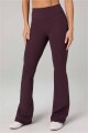 Pantalón Pureluxe High-Waisted Tlc Kick Flare Mujer Oxblood