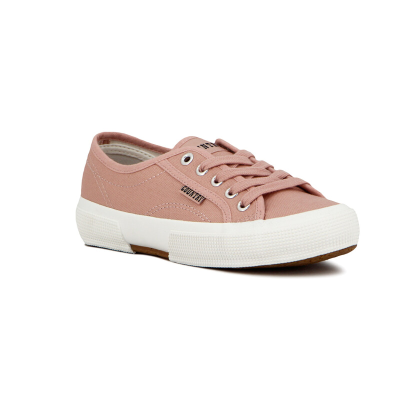 Country Long Beach Casual Mujer Acordonado - Old Pink Rosa Viejo