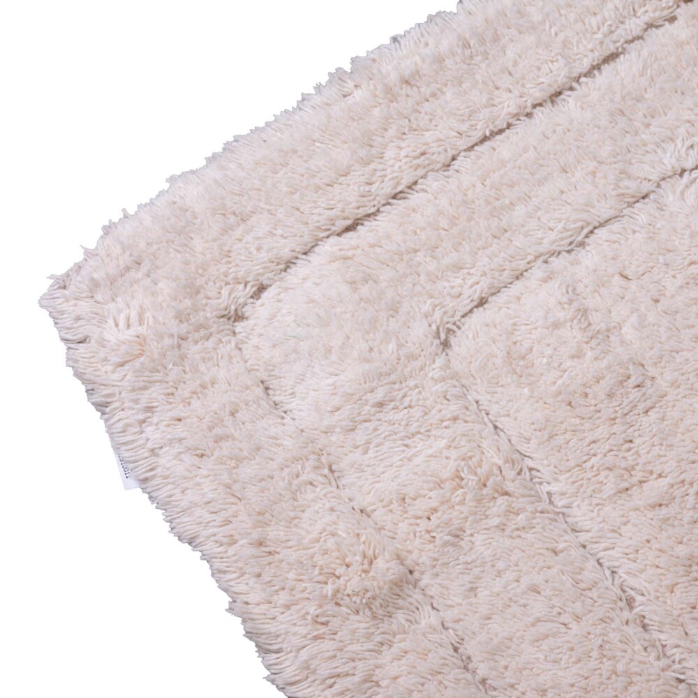 FOAM ALGODON NATURAL-BEIGE ALFOMBRA DE BAÑO CRUDO