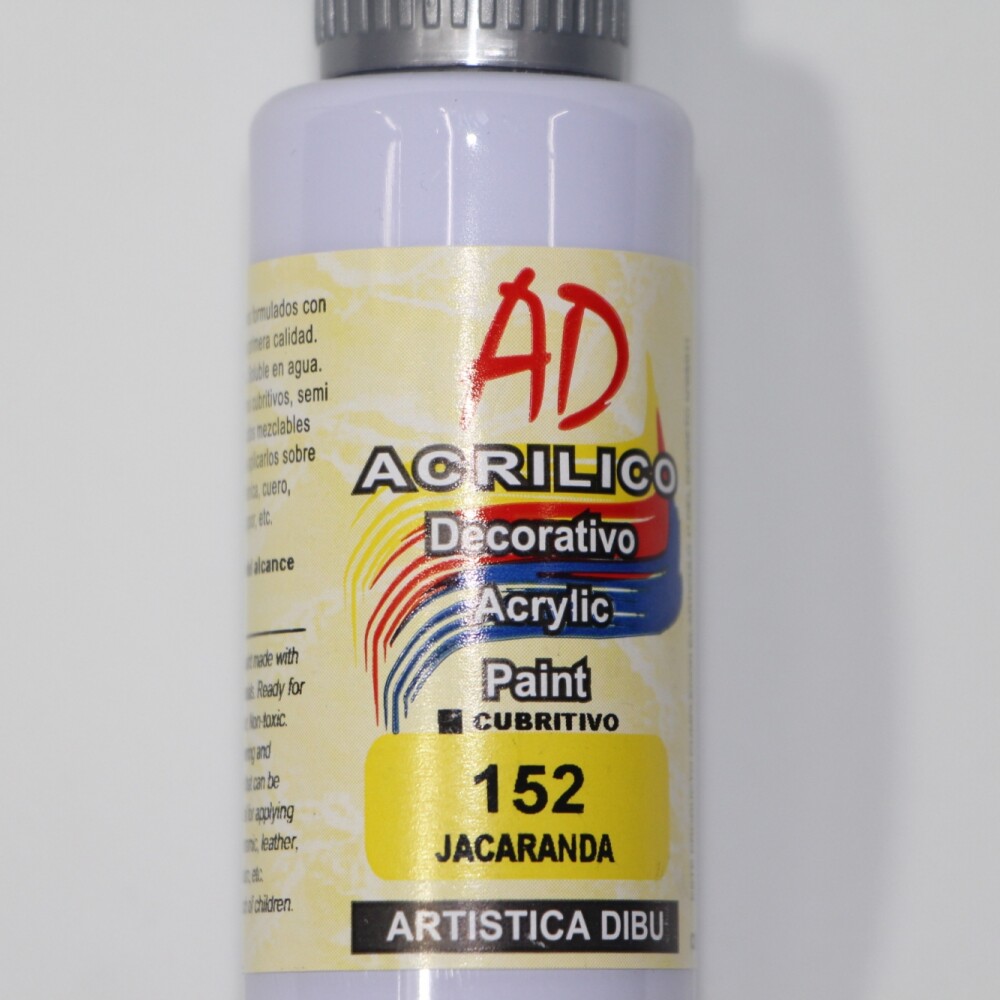 PINTURA ACRILICA ARTISTICA DIBU 60 ML. DIFERENTES COLORES COLOR JACARANDA 152