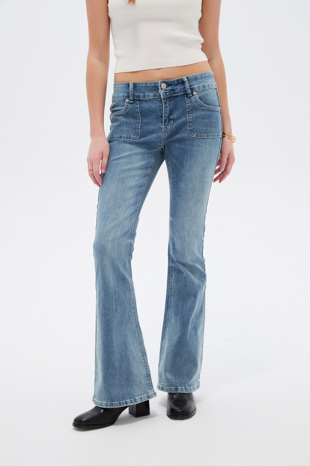 Pantalon Gwen Azul Claro