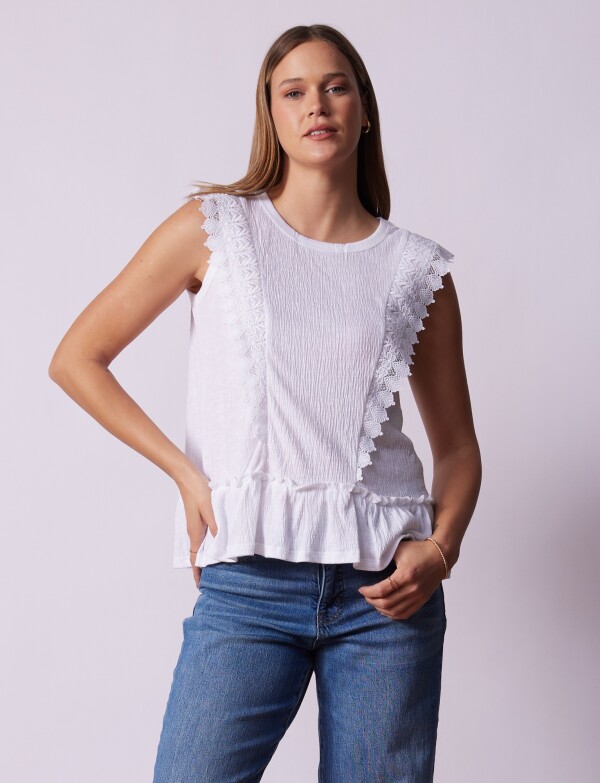 Blusa Crochet CRUDO