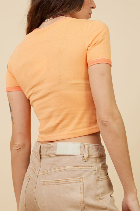 T-SHIRT TIQUIA RUSTY Durazno