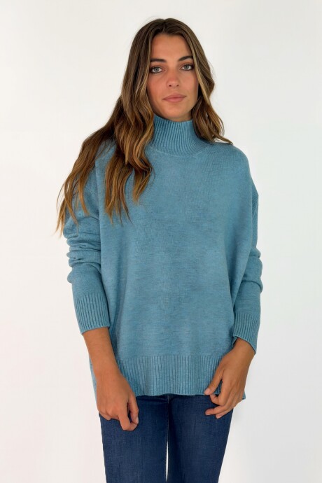 SWEATER EBRO Celeste