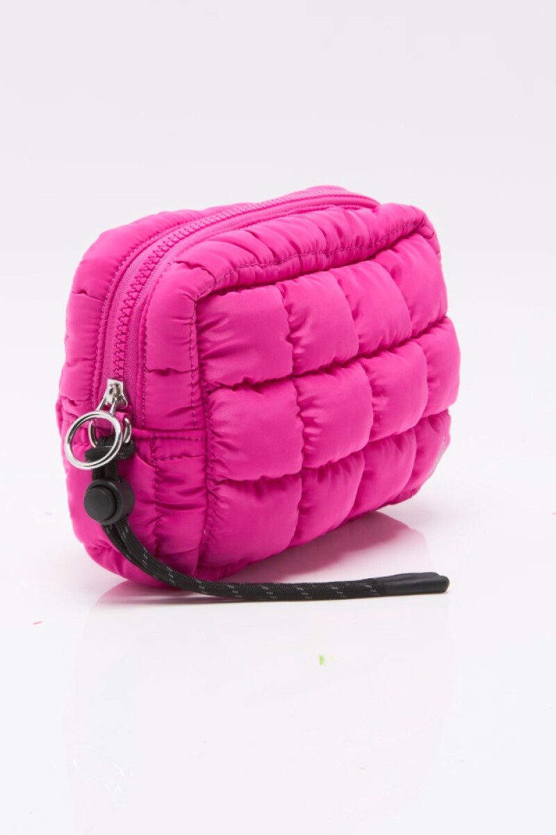 QUILTED MINI CASE Fucsia