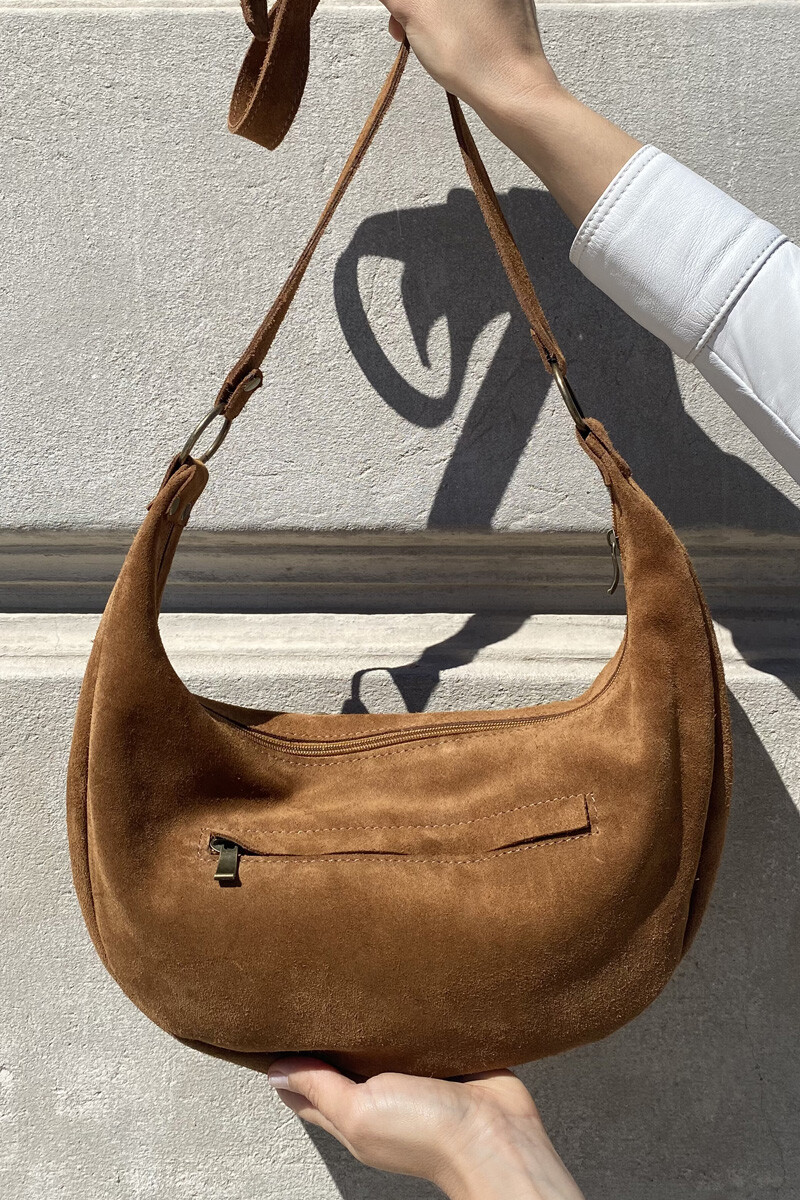 Cartera Milos Oxido gamuza