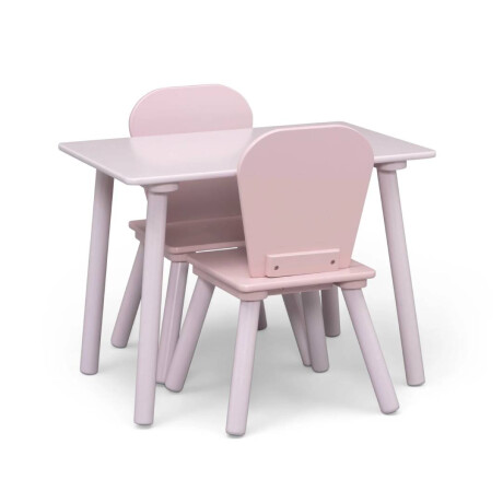 Set juego de mesa y organizador Wisly Rosa