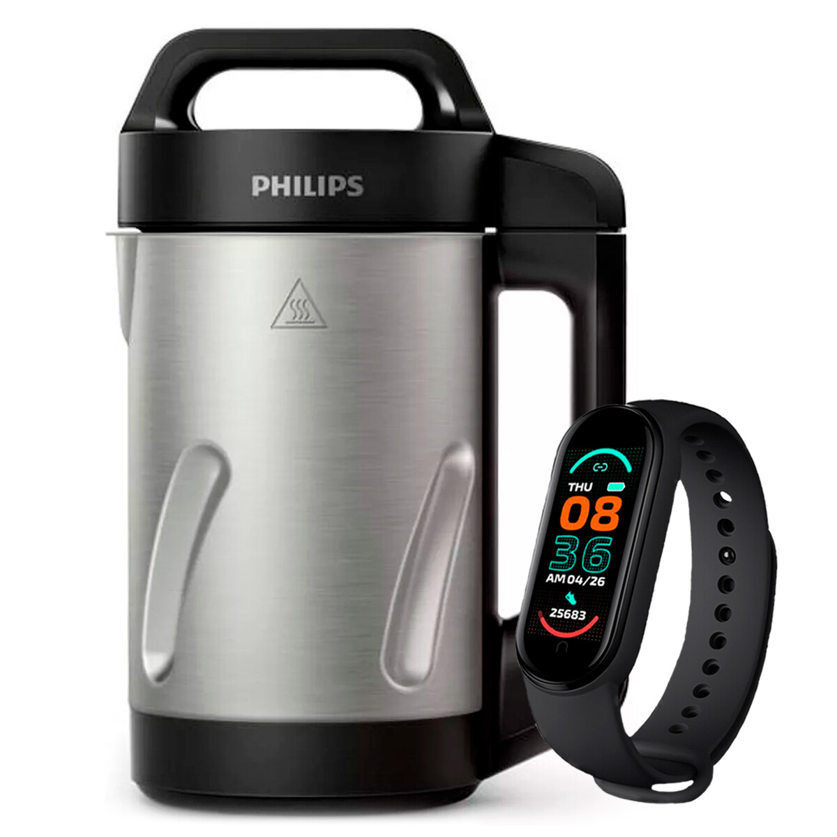 Sopera Philips 2203 Con Recetario Sopas Batidos + Smartwatch 