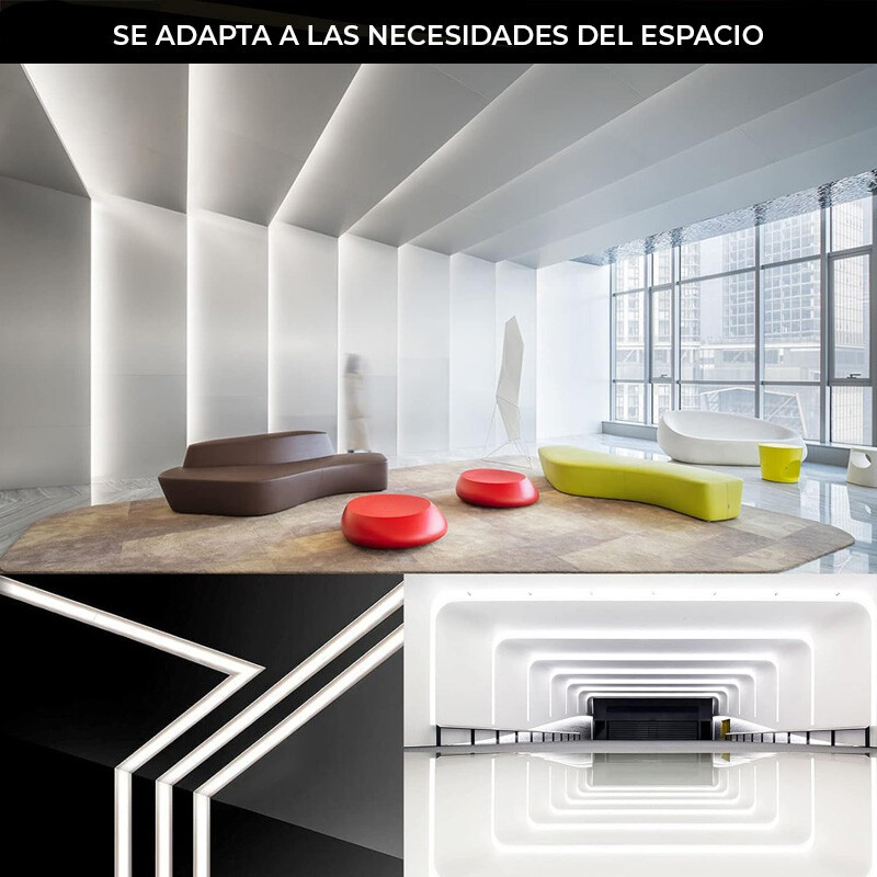 CINTA LED COB CONTINUA IP20 Cinta LED COB Continua IP20 Luz Fría 6500K Dimerizable