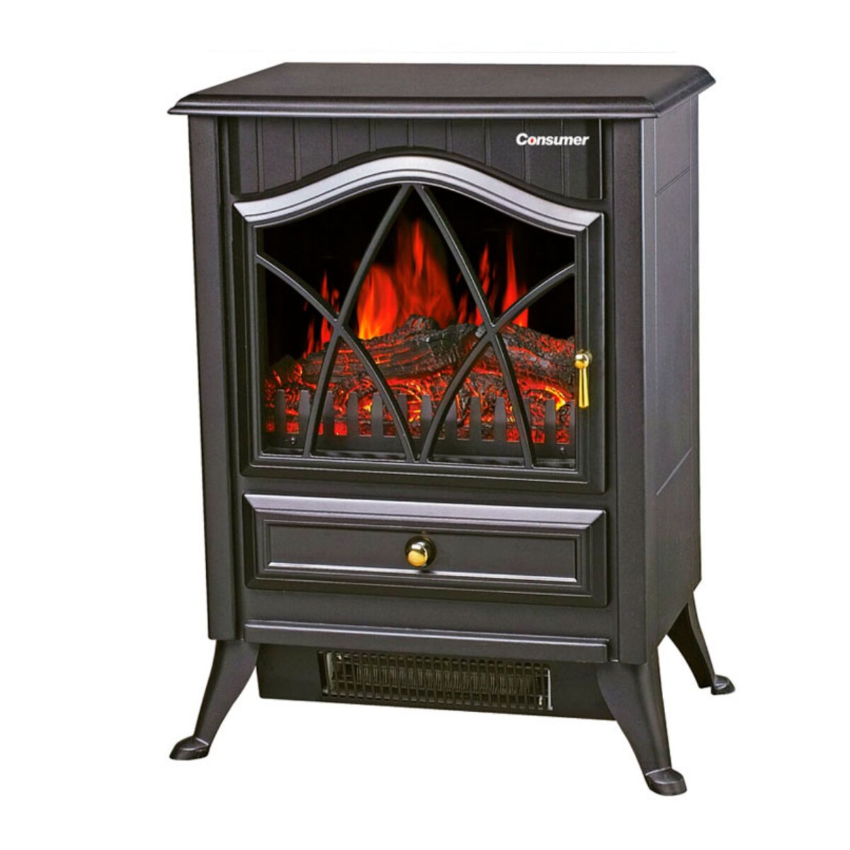 Estufa Consumer Elect Salamandra Simil Chico CMR-FIRE 