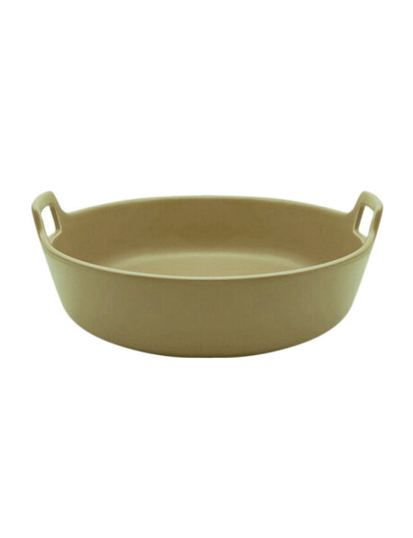 ENSALADERA C/ASAS CERAMICA 30x29x9CM BEIGE MATE ENSALADERA C/ASAS CERAMICA 30x29x9CM BEIGE MATE