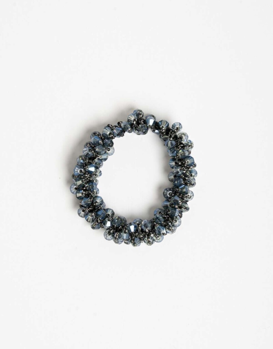 Gomita Elástica Glass - Azul Oscuro 