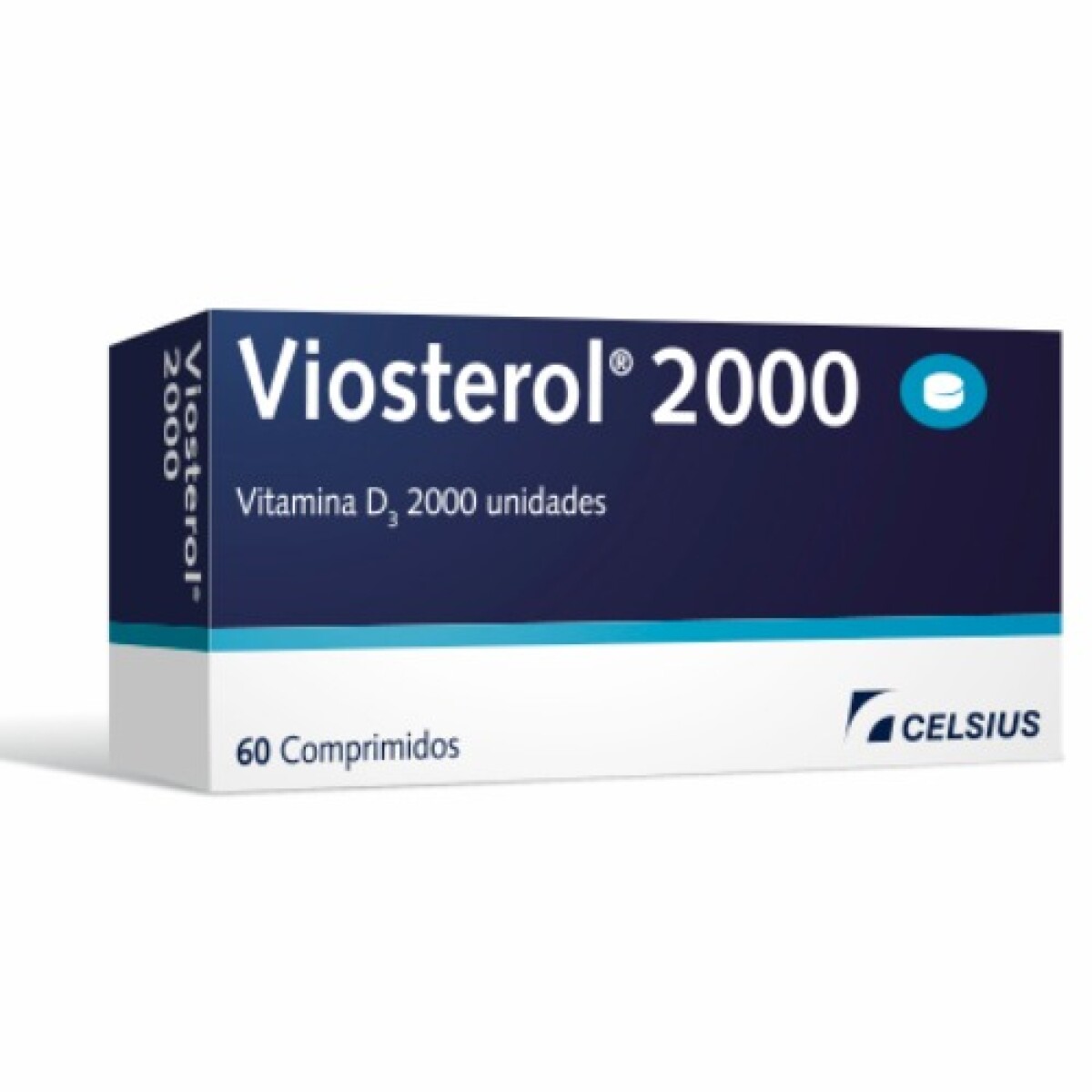 Viosterol 2000 60 Comprimidos – Suplemento de Vitamina D para Huesos Fuertes