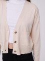 Cardigan Paki Beige