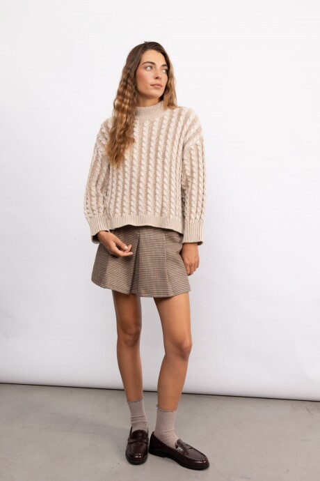Sweater Edith Short Crudo