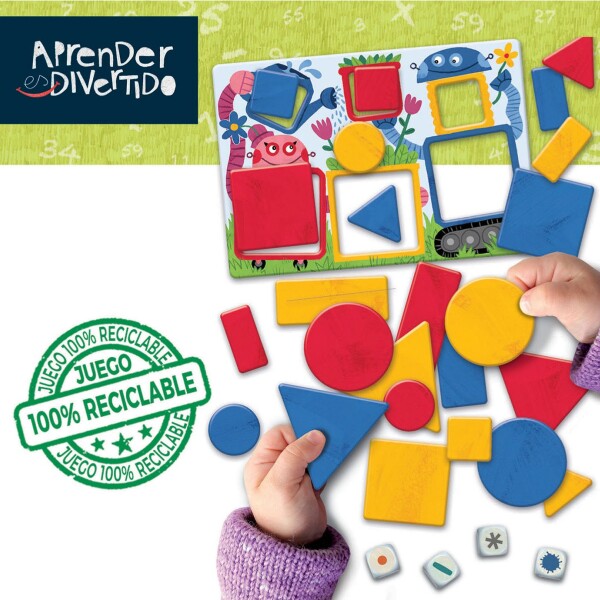 Puzzle Educa Aprender Es Divertido Bloques Logicos Niños Puzzle Educa Aprender Es Divertido Bloques Logicos Niños