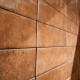 Ceramica Tipo Brick Brillo 7.5X25Cm Pared Terra GAMAS DE NARANJA