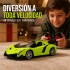 Auto Deportivo a Control Remoto Tipo Lamborghini con Luces LED VERDE