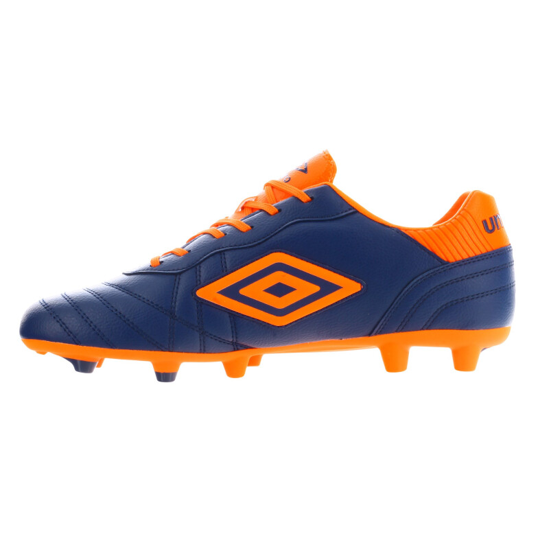 Championes de Fútbol 11 Hombre Umbro Touch FG Azul - Anaranjado