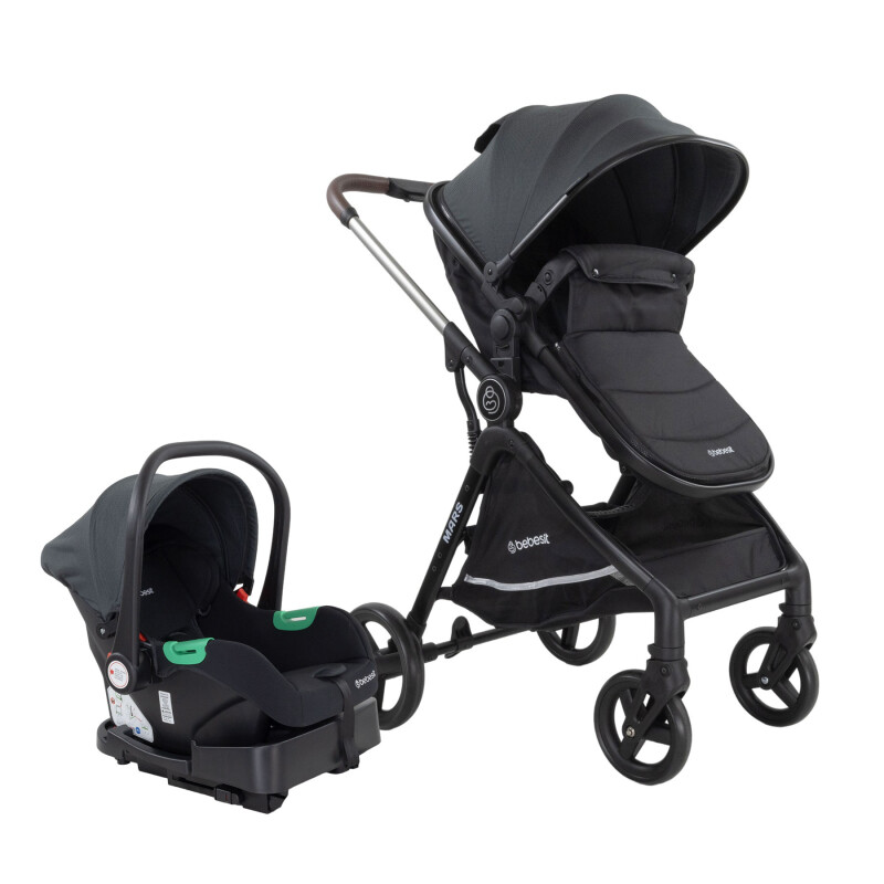 Travel System Mars LX Baby Silla + Base Isofix I-size Bebesit Gris Travel System Mars LX Baby Silla + Base Isofix I-size Bebesit Gris