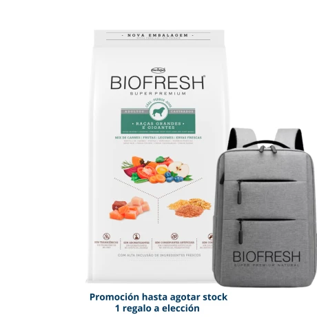 BIOFRESH CASTRADO RAZAS GRANDES 15 KG Biofresh Castrado Razas Grandes 15 Kg
